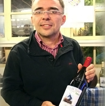 Jean-François Ryon, viticulteur à Vernantois (Jura)